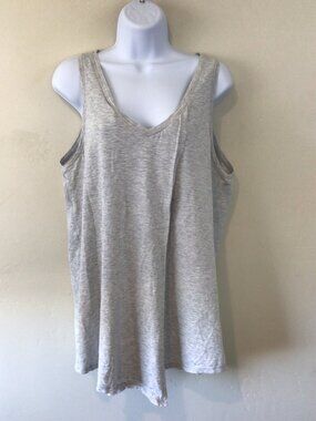 Lululemon Light Heather Gray Tank Top